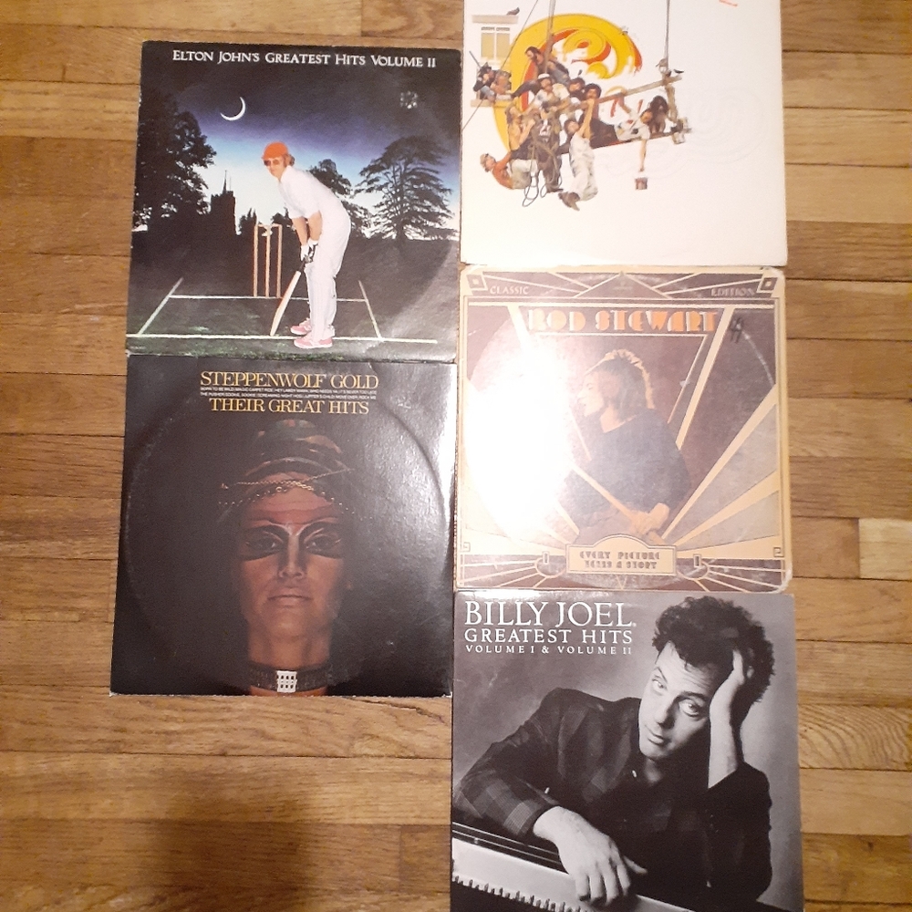 4 rock records mostly classic rock